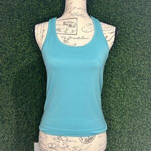 EUC Lululemon Swiftly Tech 2.0 Racerback Tank Tidal Teal Size 10 8 Tidewater